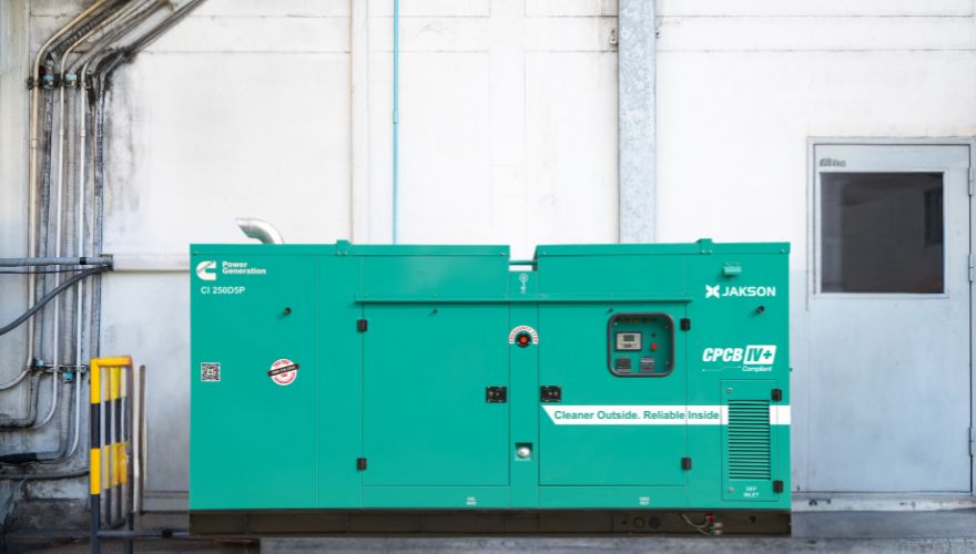 Industrial Diesel Generator Installation Jakson Genset Industrial Diesel Generator Installation Jakson Genset