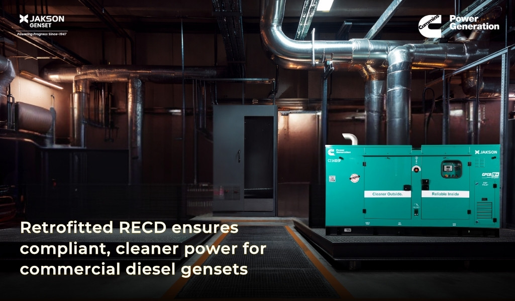 Benefits of Retrofitting RECDs on Commercial Diesel Gensets jaksongenset, RECD Retrofit, commercial diesel genset