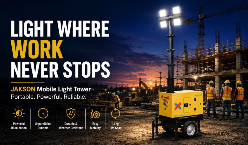 Mobile Light Tower vs Traditional Site Lighting: Which Is Better for Worksites?
