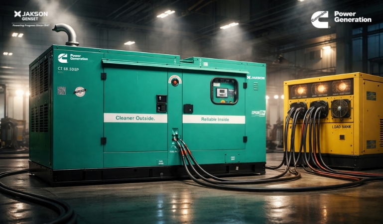 Load Bank Testing for Jakson Gensets Importance & Benefits Jakson Genset