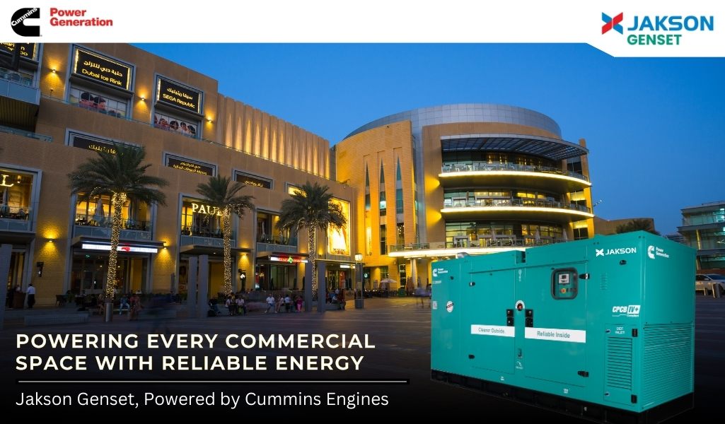 Powering Every Commercial Space with Reliable Energy Jakson Genset