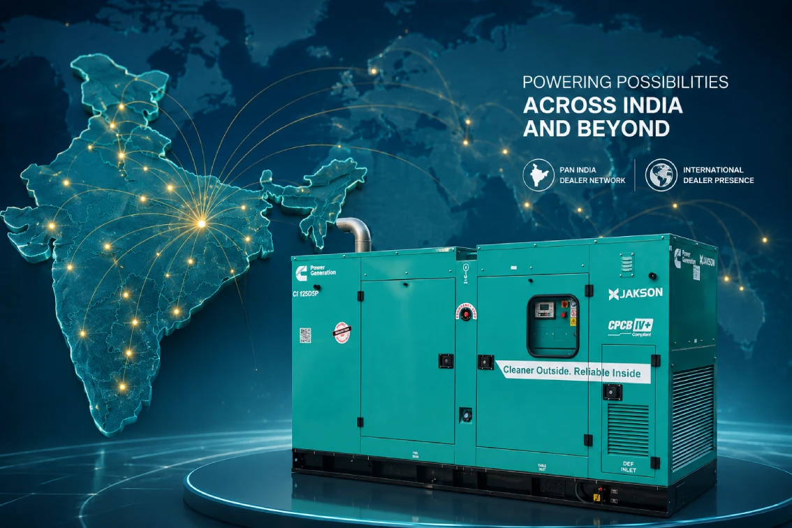 Powering possibilities across india and beyond Jakson genset