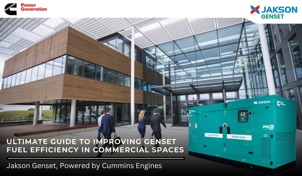 Ultimate Guide to Improving Genset Fuel Efficiency in Commercial Spaces Jakson Genset